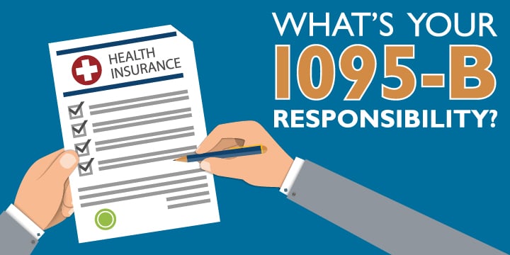 Paper checklist of 1095-B responsibilities